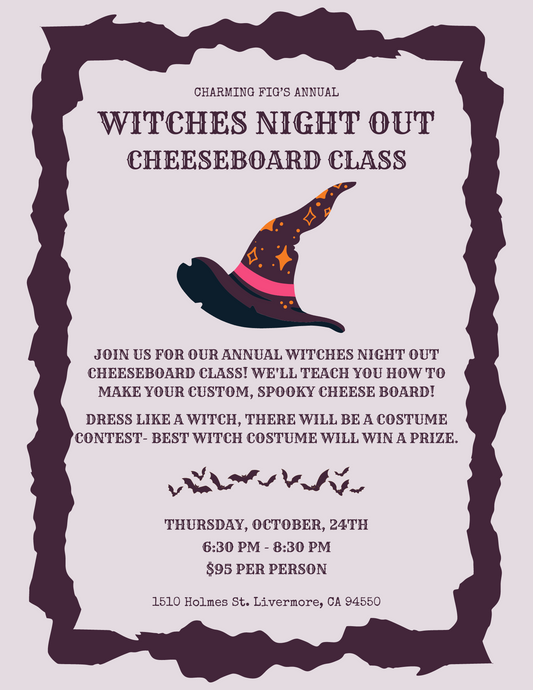 Witches Night Out Cheeseboard Class 2024