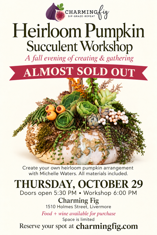 Heirloom Pumpkin Succulent Workshop