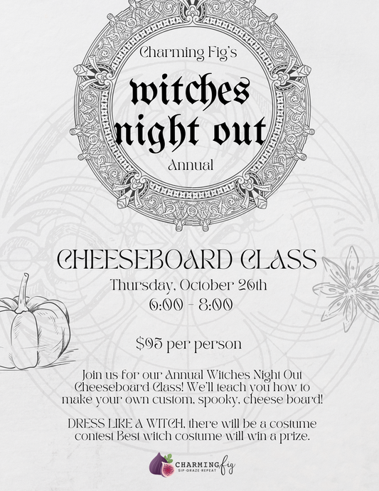 Witches Night Out Cheeseboard Class 2023